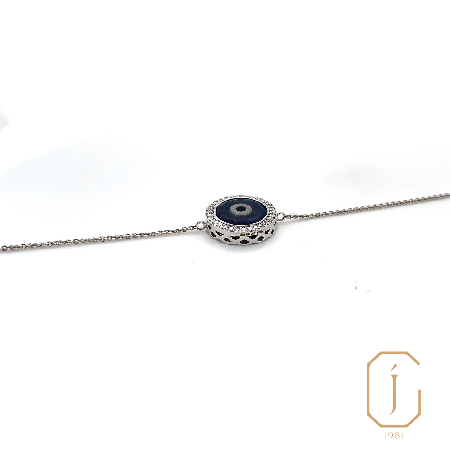 Cherish Evil Eye Draw String Bracelet