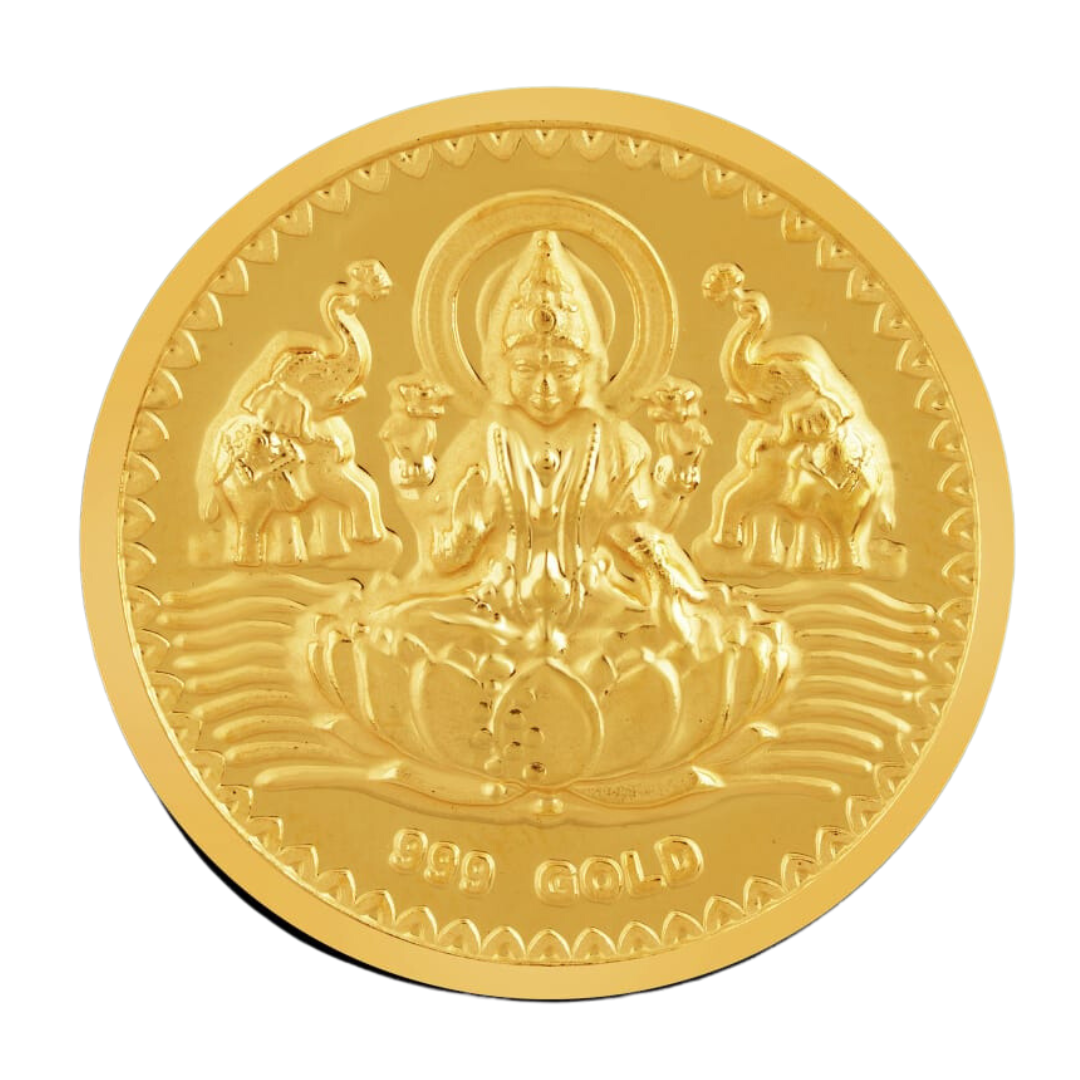24KT Gold Coin (100mg | 999 Purity)