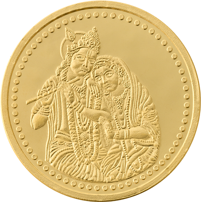 24KT Gold Coin (100mg | 999 Purity) with Free Personalisation