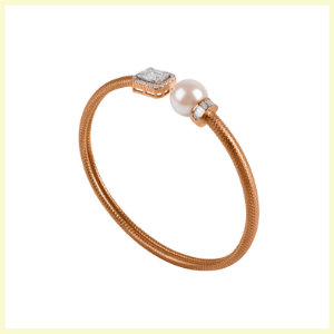 Bangle by Jet Gems Fine Jewellery Diamond and Gold