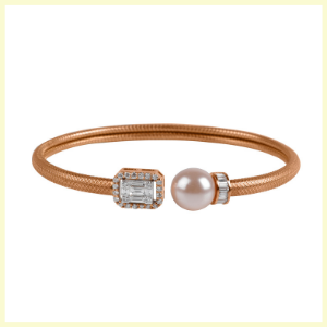Cuff Bangle by Jet Gems Fine Jewellery Diamond and Gold