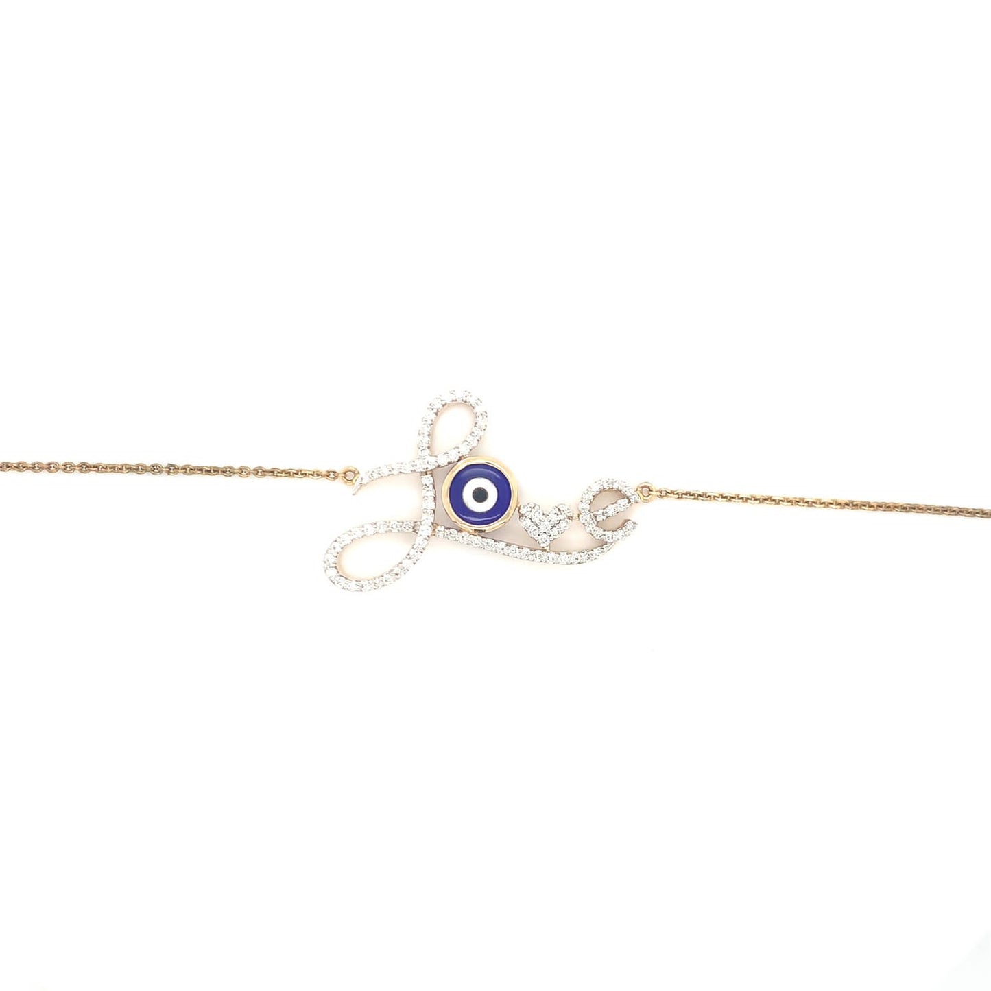 LoveLoom Evil Eye Chain Bracelet