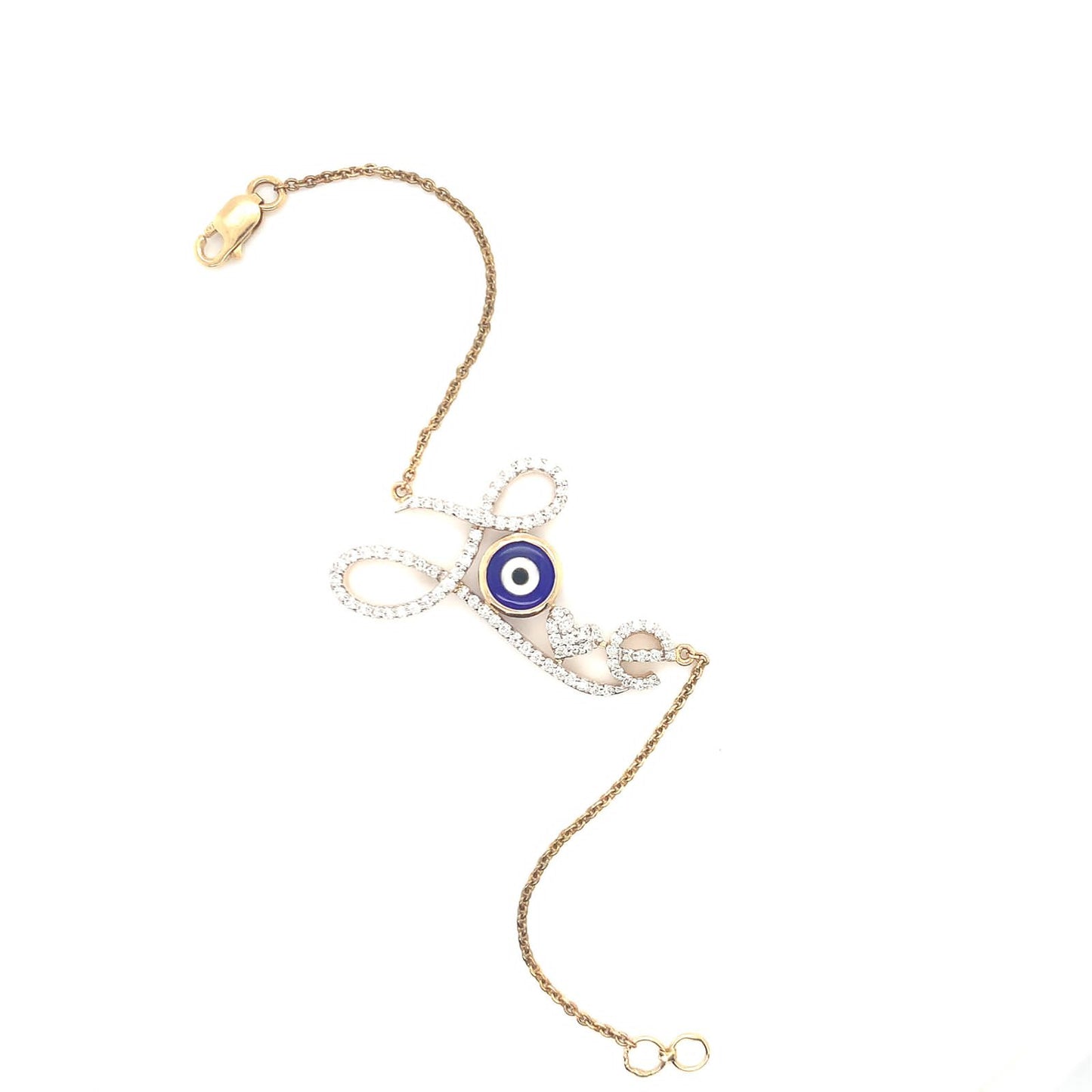 LoveLoom Evil Eye Chain Bracelet