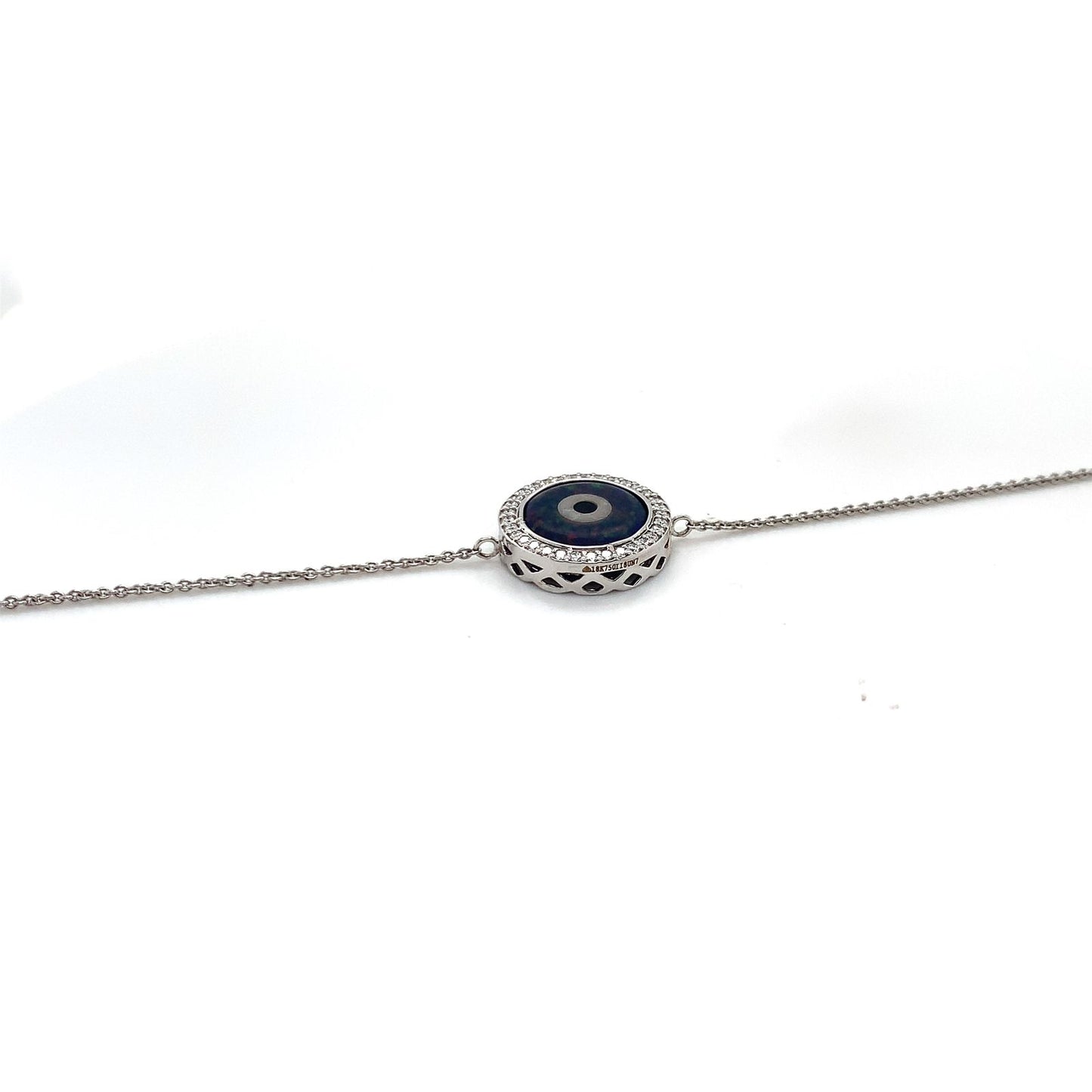 Cherish Evil Eye Draw String Bracelet