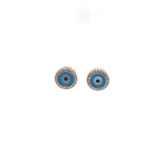 Divine Gaze Evil Eye Earrings