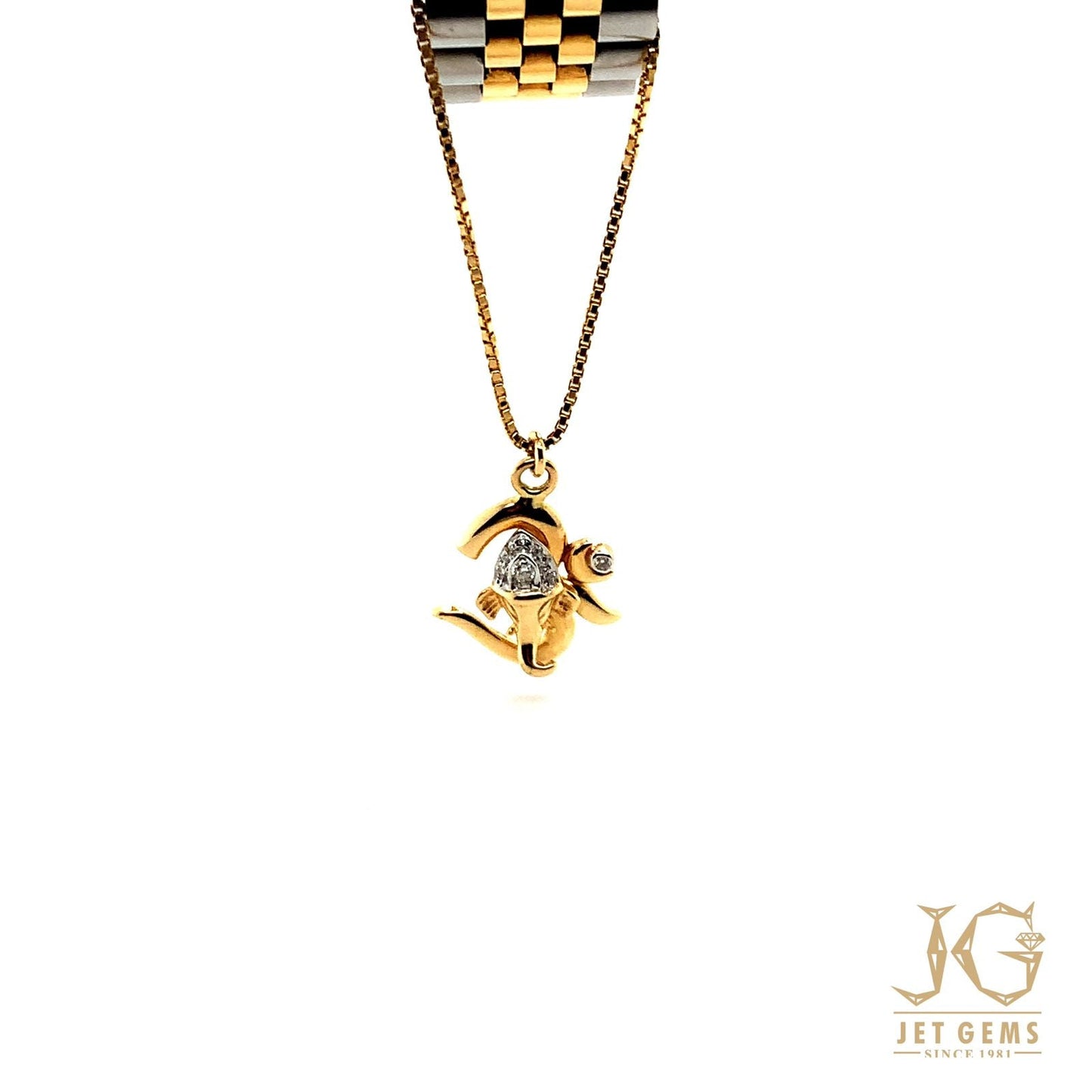 Om Ganesh Watch Charm