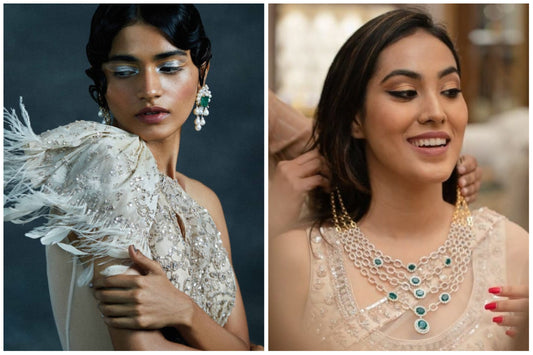 Here’s how to pick jewellery for a neutral-hued bridal lehenga