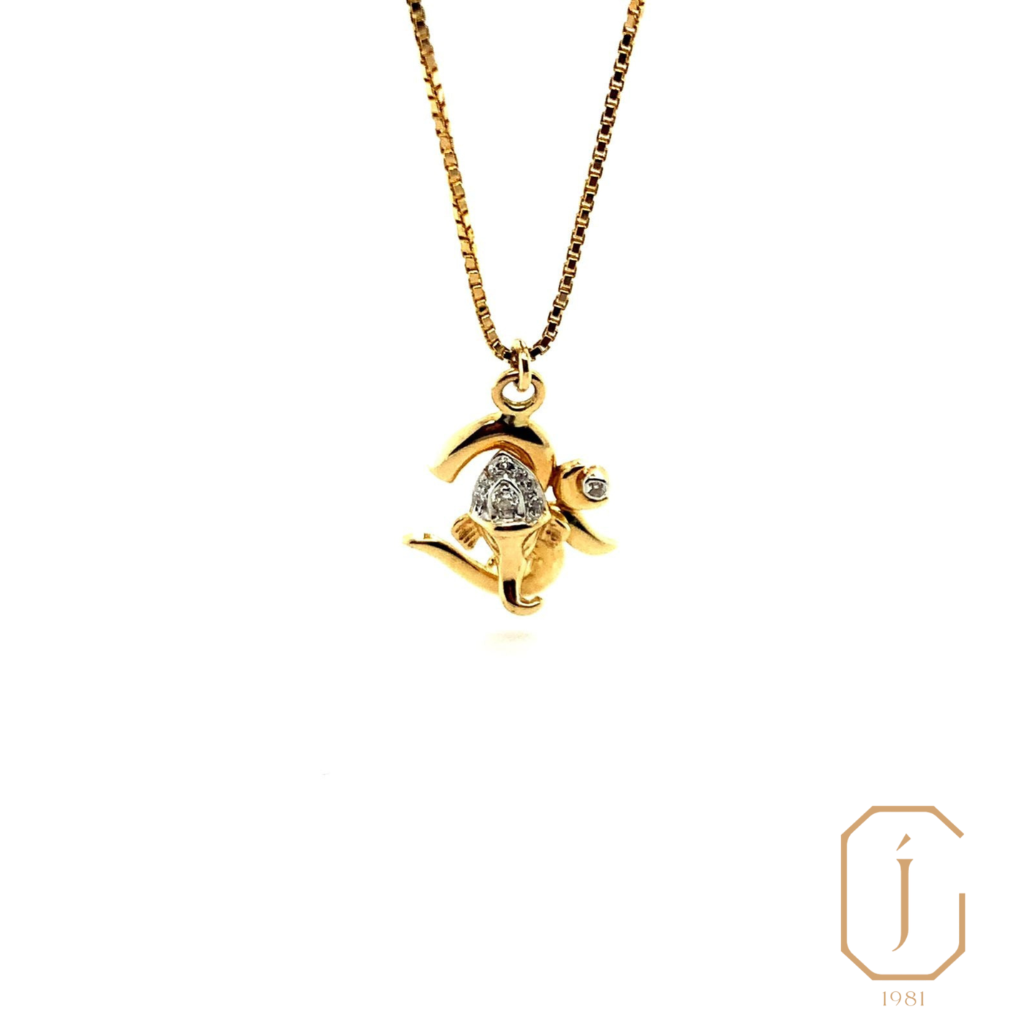 Om Ganesh Watch Charm