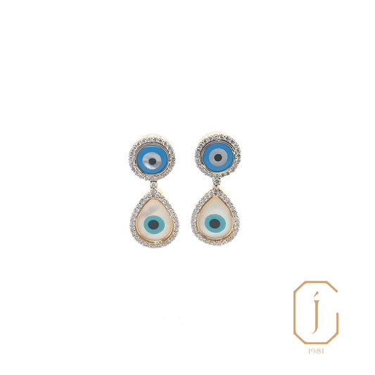 Mystic Ward Evil Eye Earrings