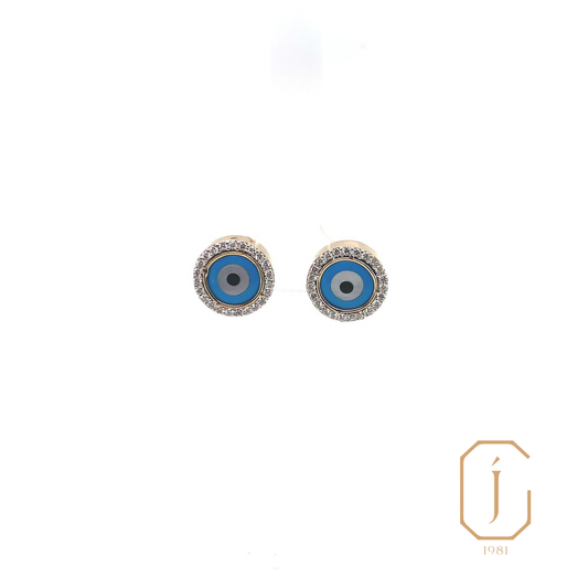 Divine Gaze Evil Eye Earrings