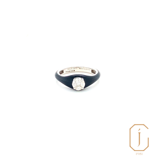 Licorice Luxe Ring