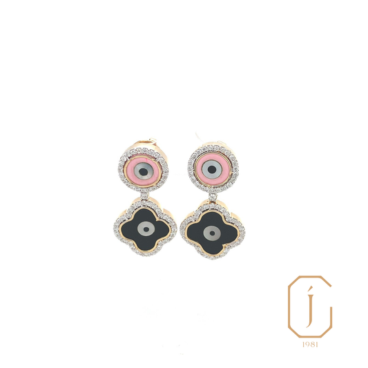 Passion Evil Eye Earrings