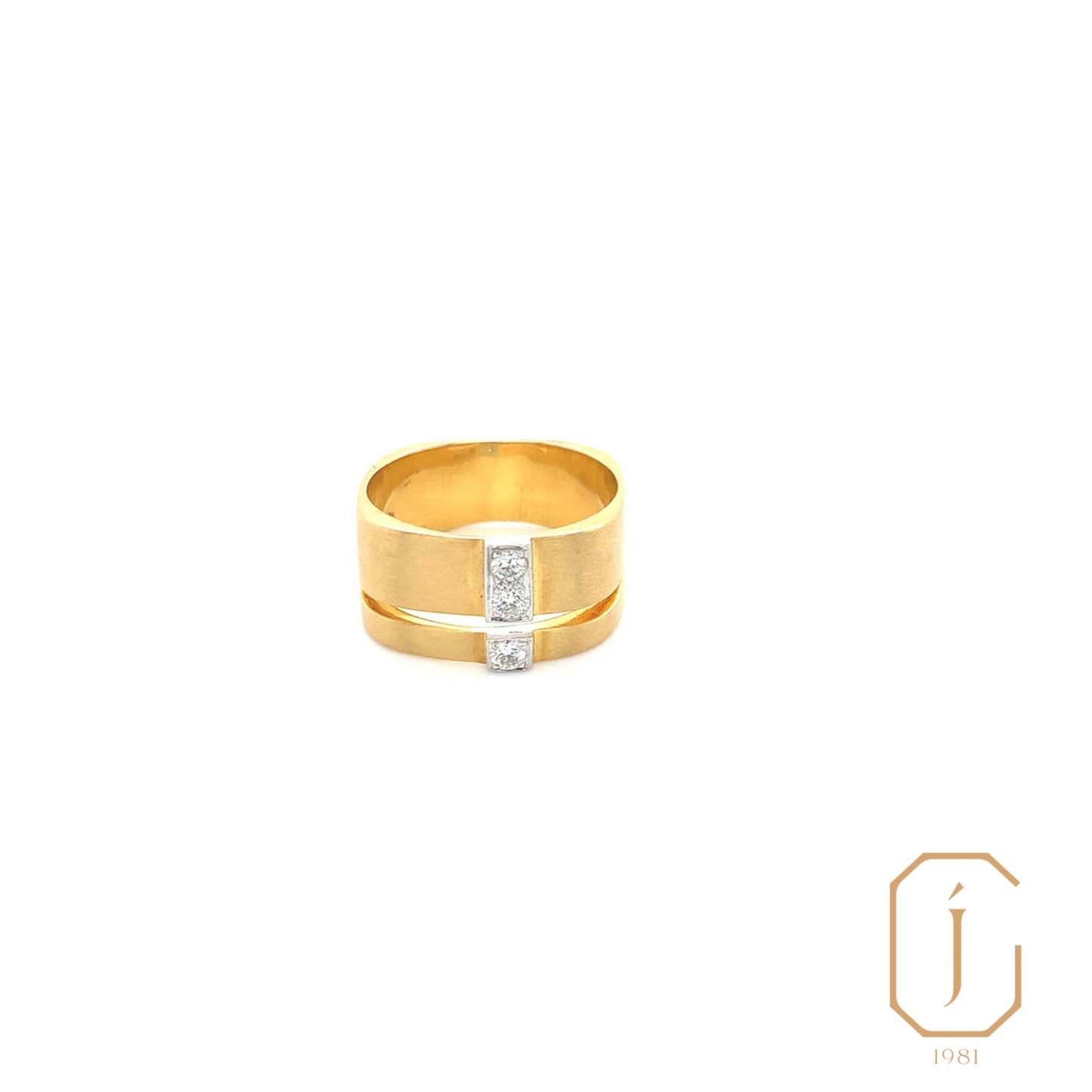 Sovereign Diamond Men's Ring