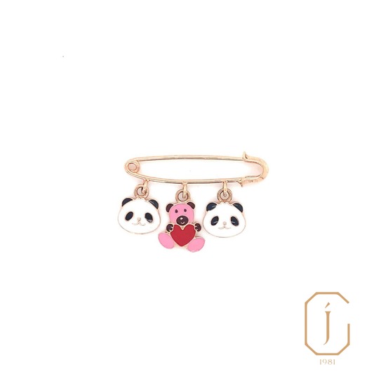 Panda Love Pin