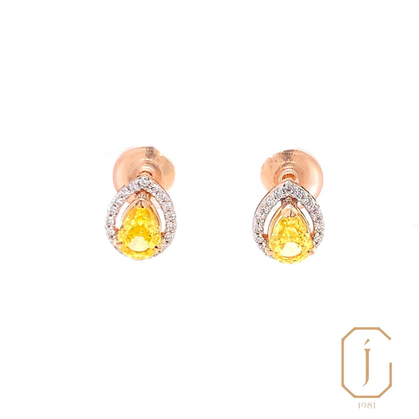 Amber Core Earrings