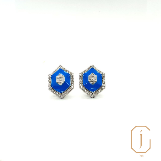 Blueberry Burst Earrings