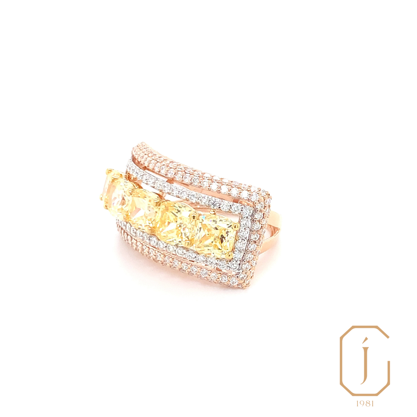 Lydia Oblong Ring