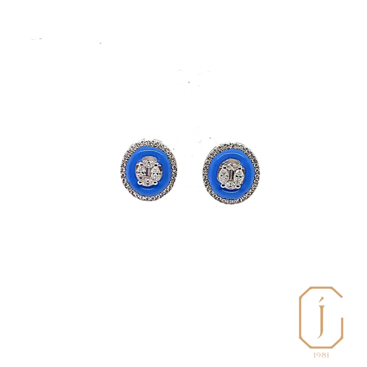 Blue Bellini Earrings
