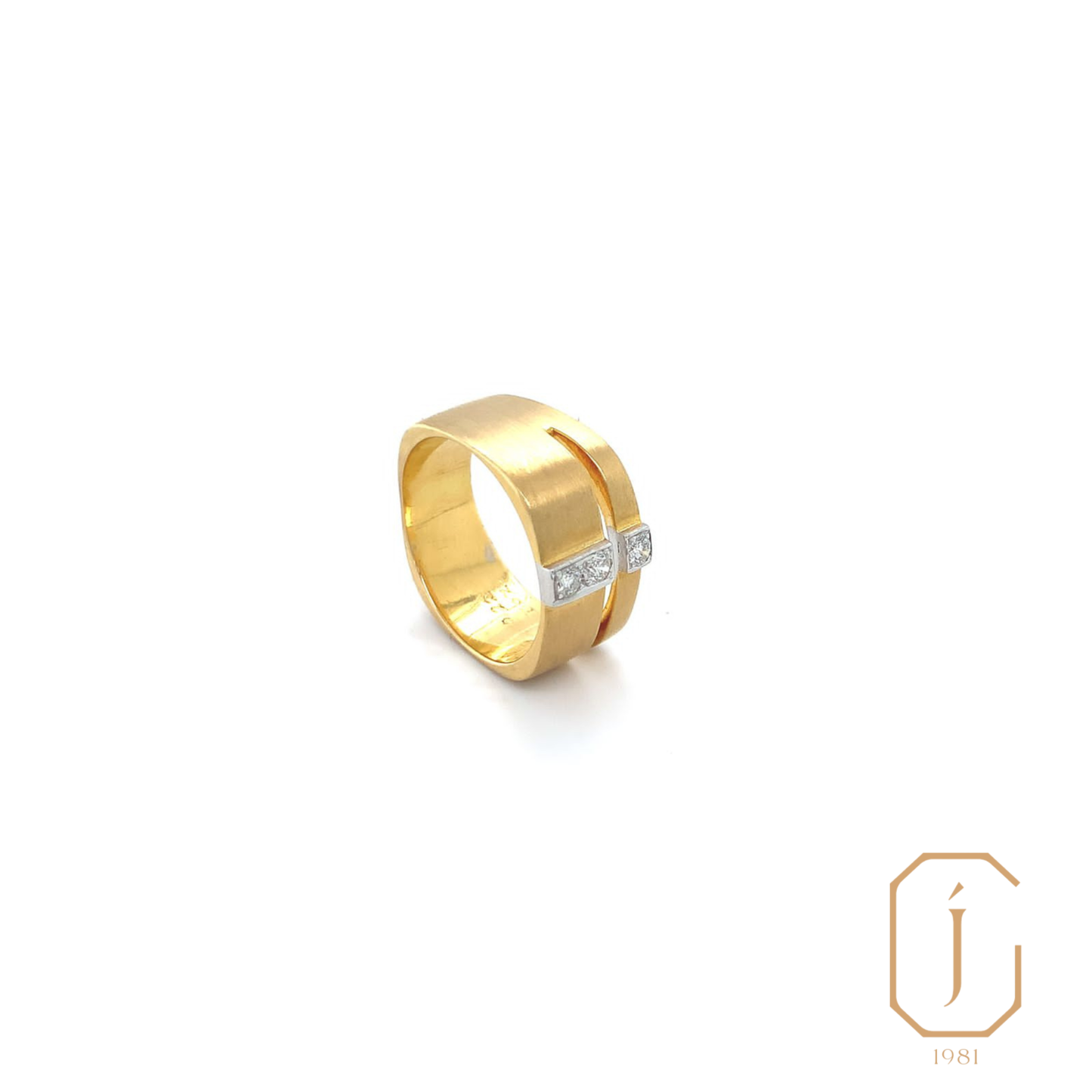 Sovereign Diamond Men's Ring