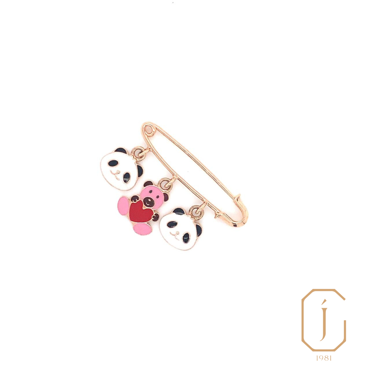 Panda Love Pin