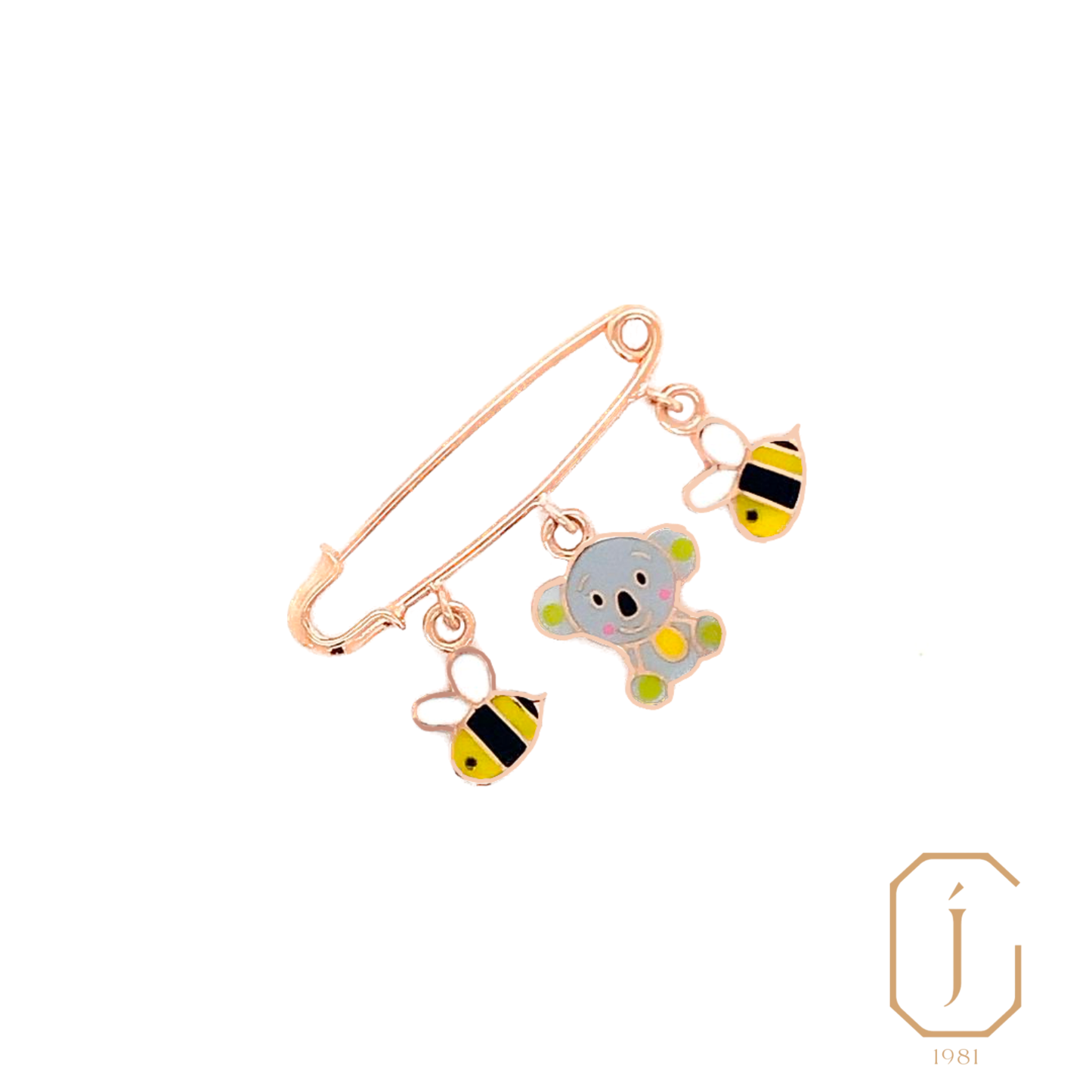Koala Bee Pin