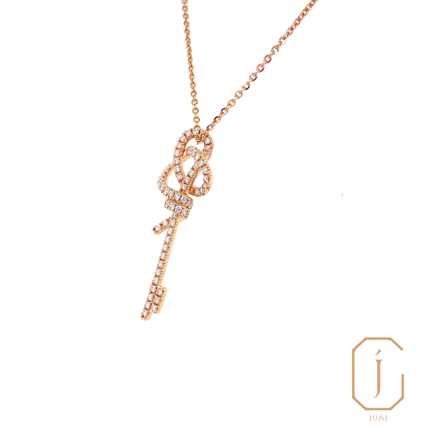 Rhythm Bow Pendant Necklace