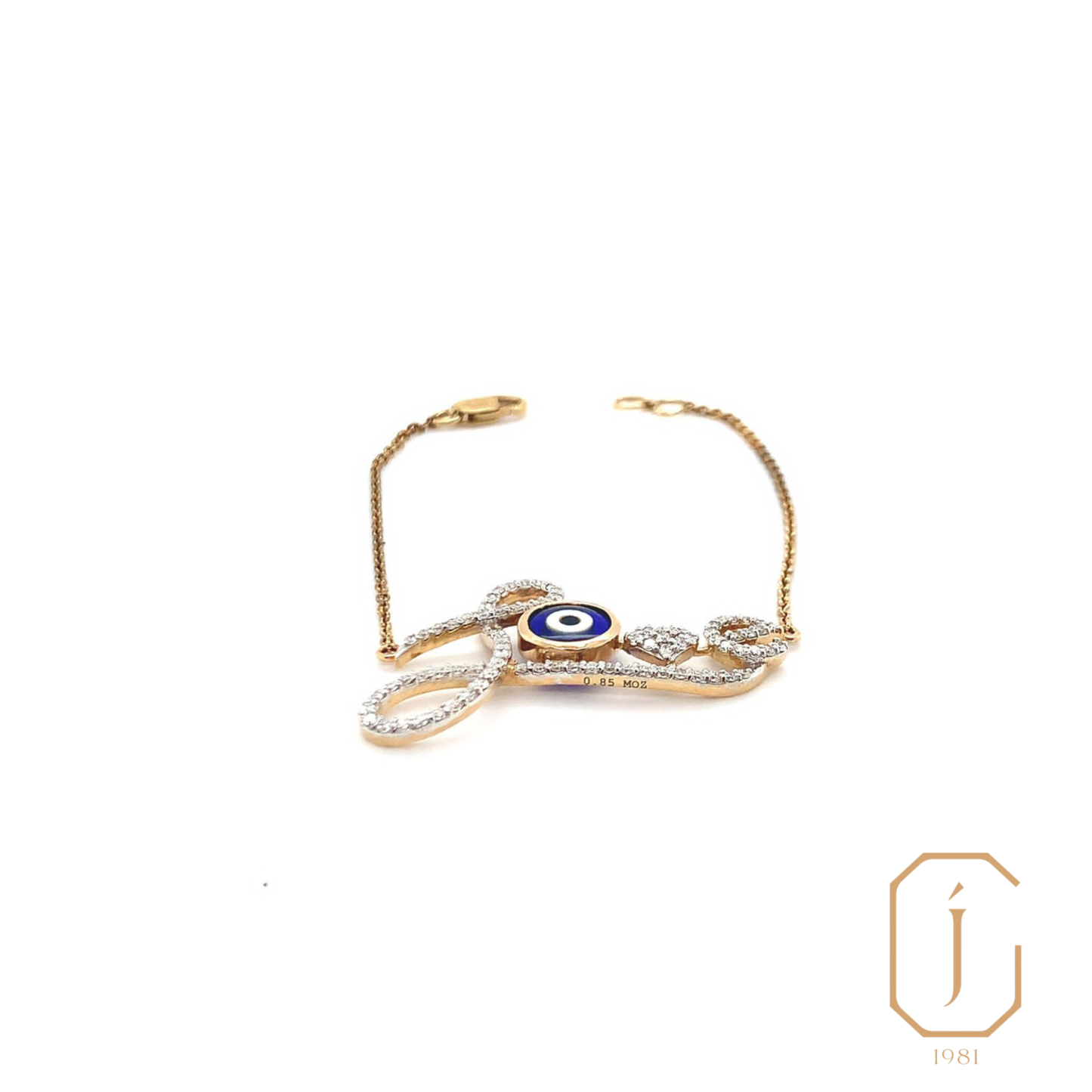 LoveLoom Evil Eye Chain Bracelet