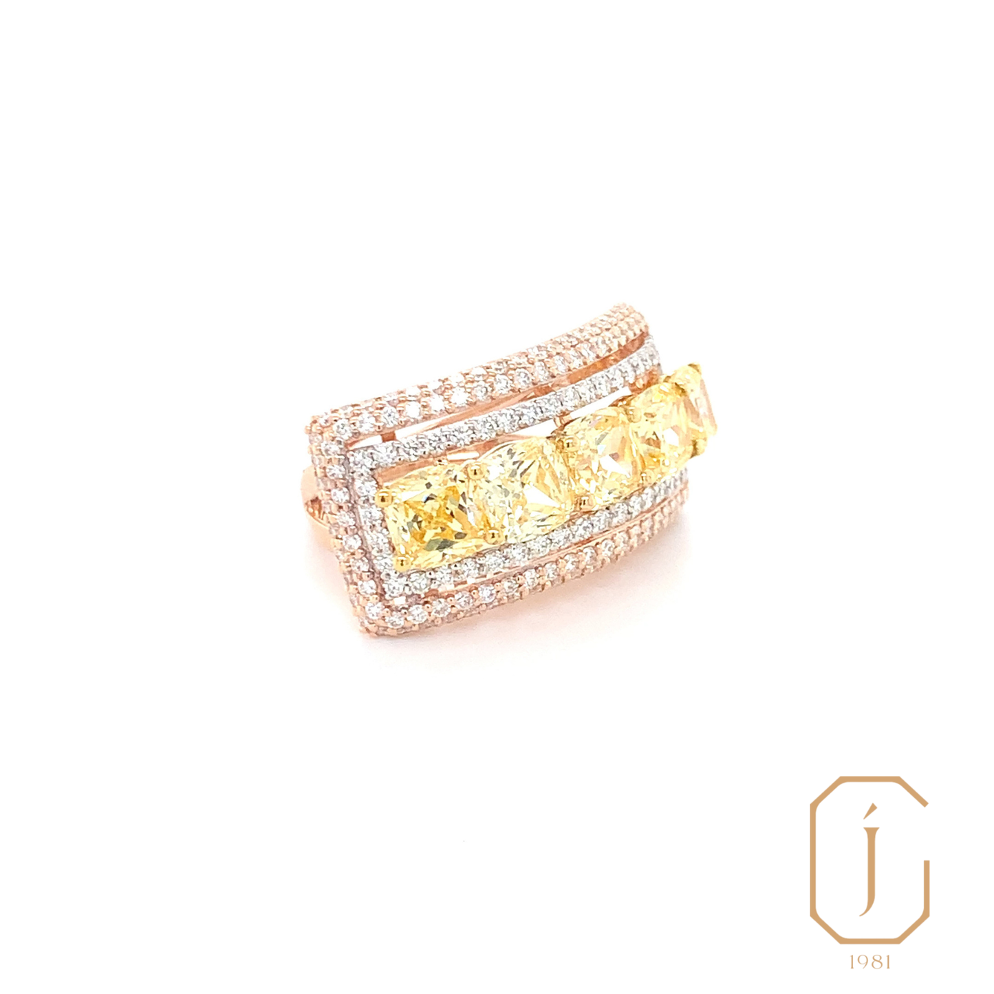 Lydia Oblong Ring