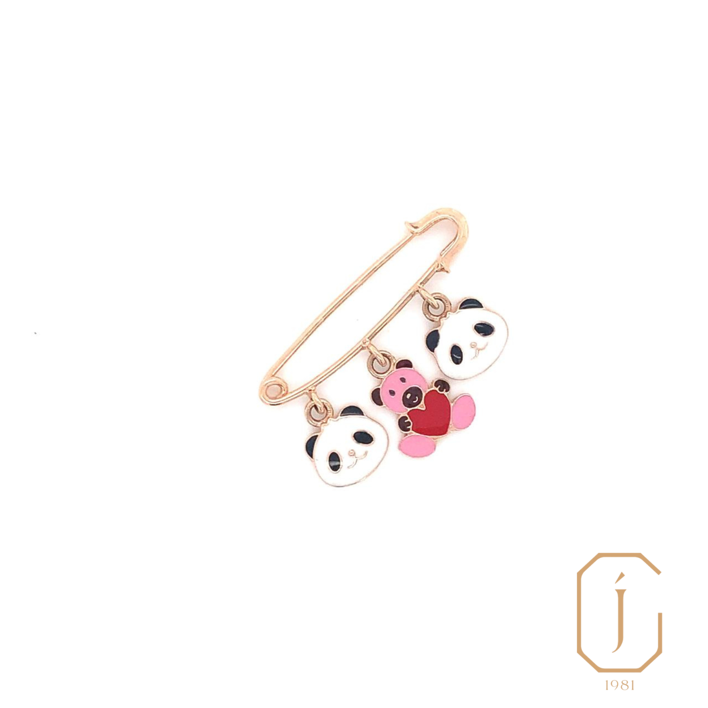 Panda Love Pin