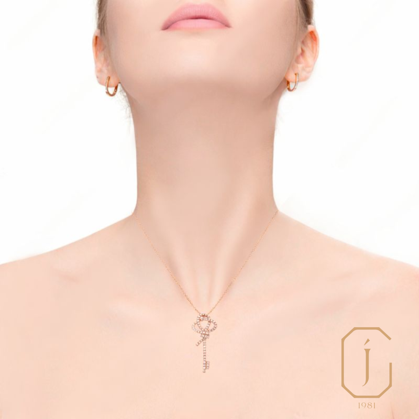 Rhythm Bow Pendant Necklace