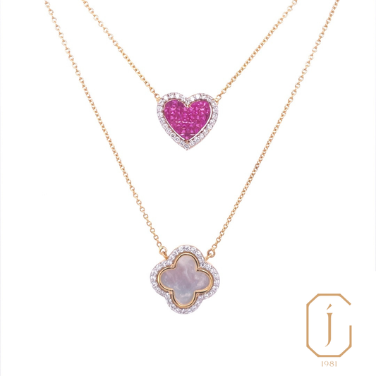 Faith Heart Pendant Necklace