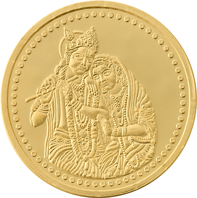 24KT Gold Coin (100mg | 999 Purity)