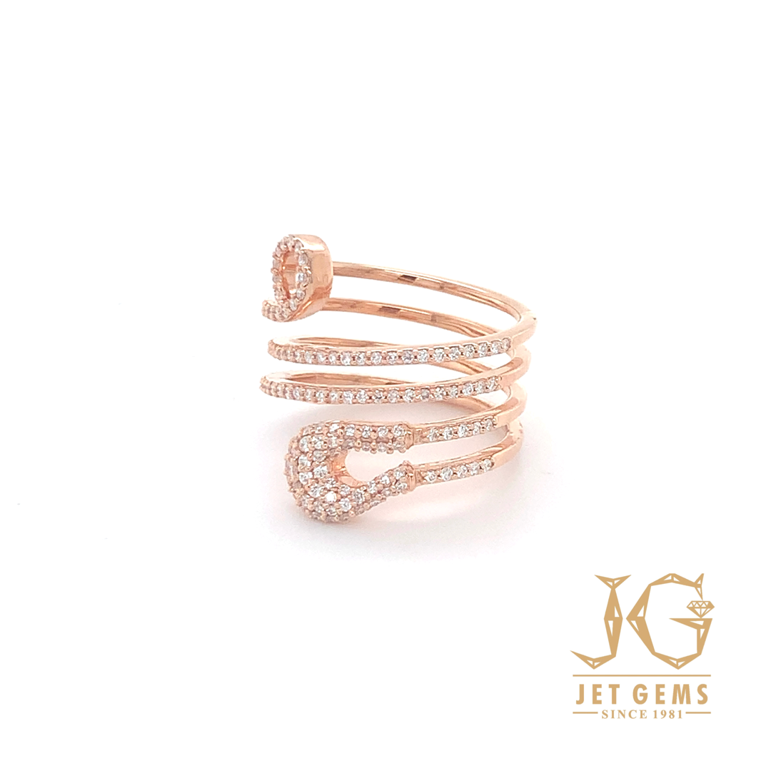 Lune Twist Ring