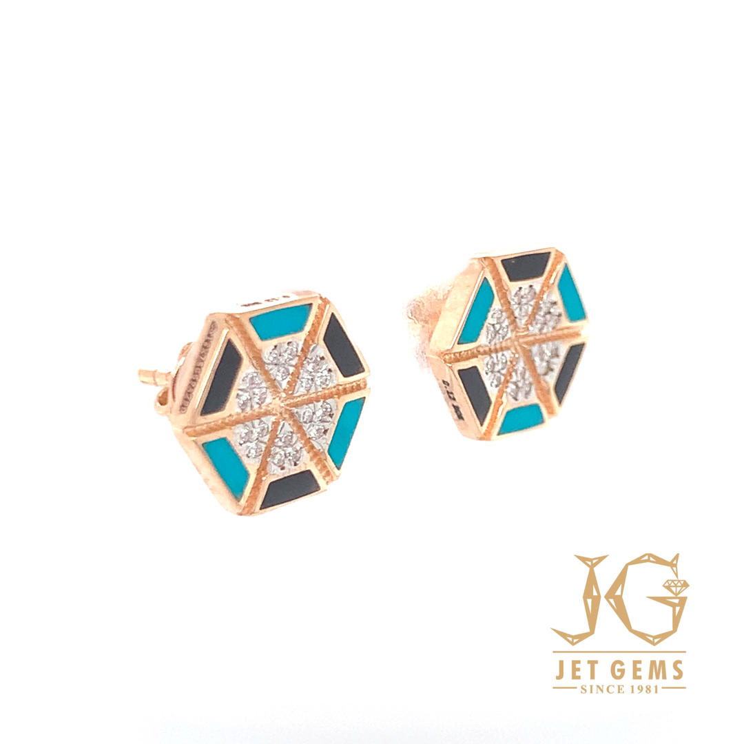 Iris Aztec Earrings