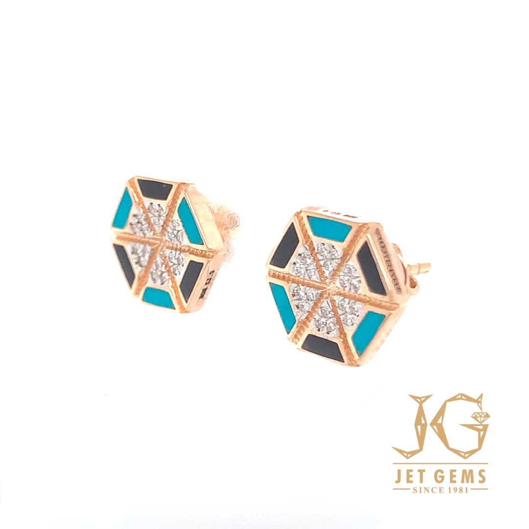 Iris Aztec Earrings