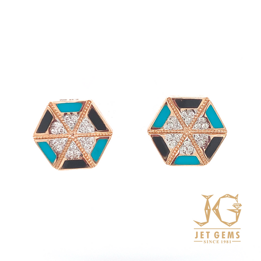 Iris Aztec Earrings