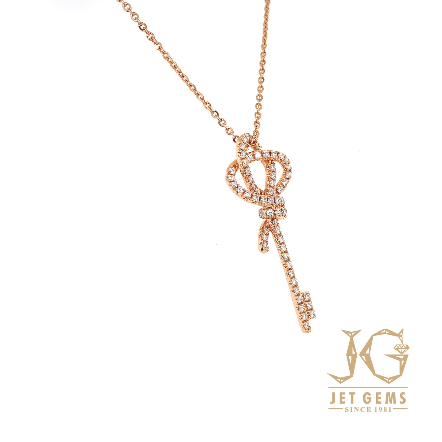 Rhythm Bow Pendant Necklace