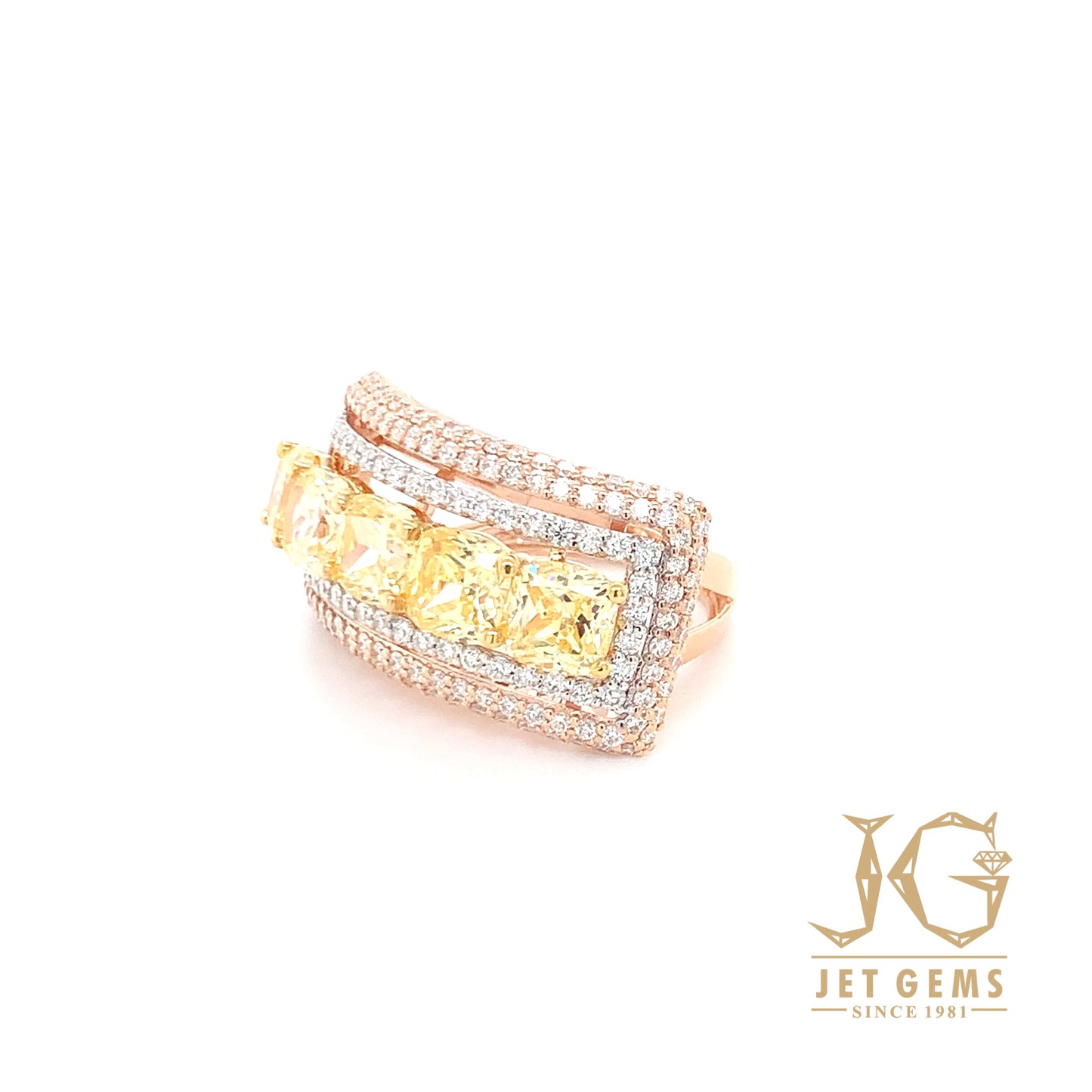 Lydia Oblong Ring