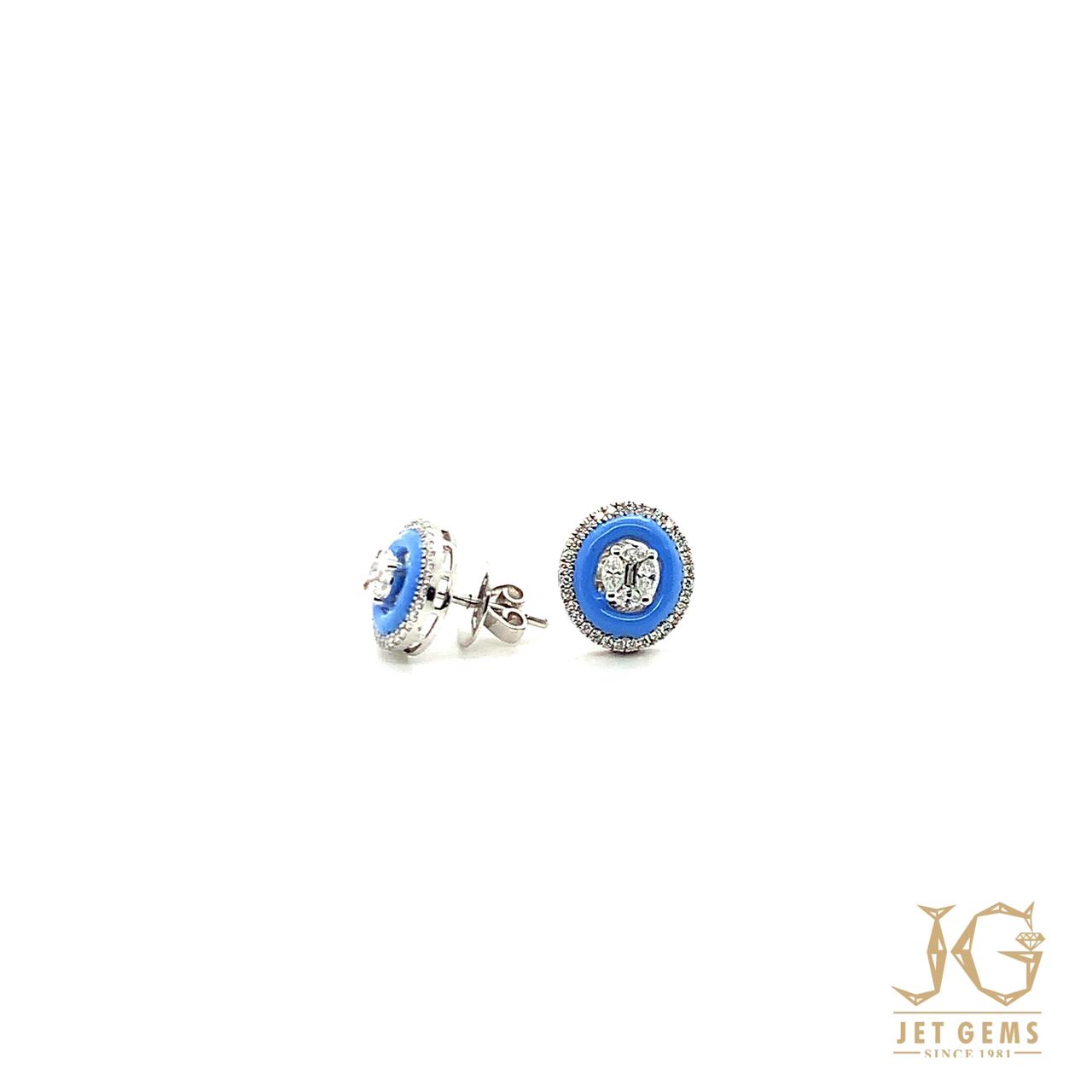 Blue Bellini Earrings