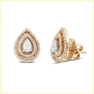 Earrings by Jet Gems Fine Jewellery Diamond and Gold